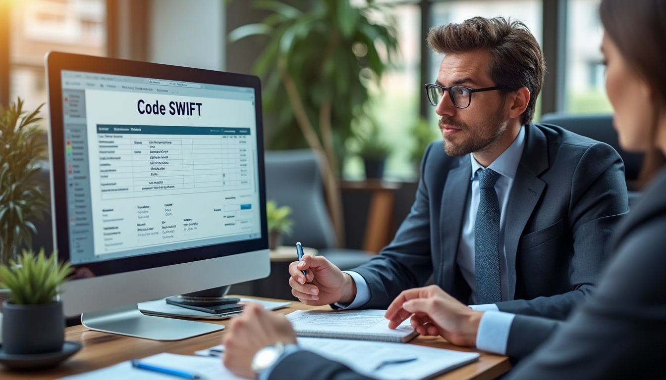 Illustration: Comprendre précisément ce qu’est le code SWIFT dans le monde bancaire