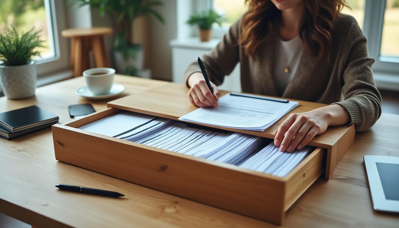 Illustration: Pourquoi il est essentiel de garder ses relevés bancaires